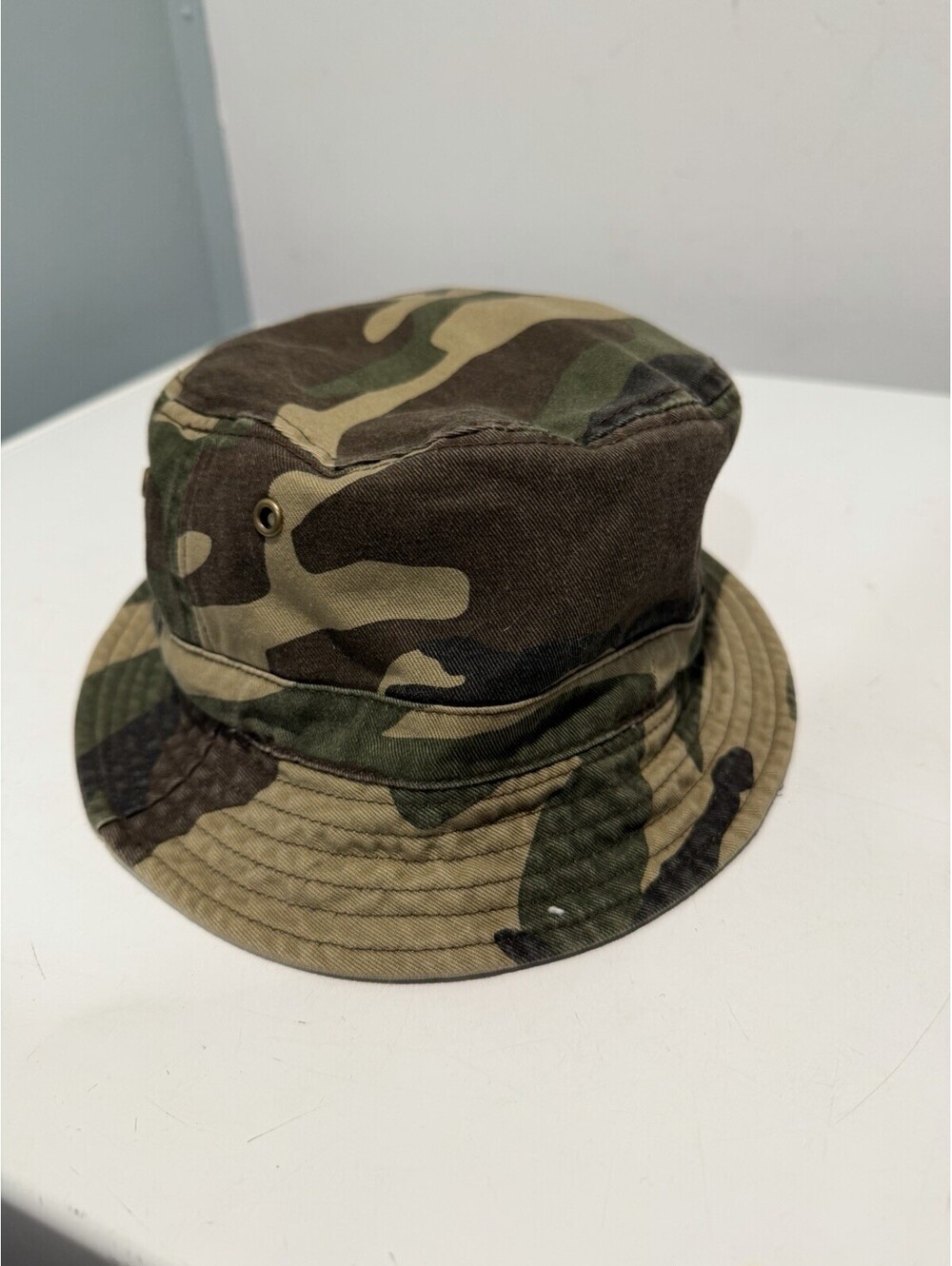 Steve Madden Kids Camo Bucket Hat, Size OSFM Camouflage Sun Shade Style Fit